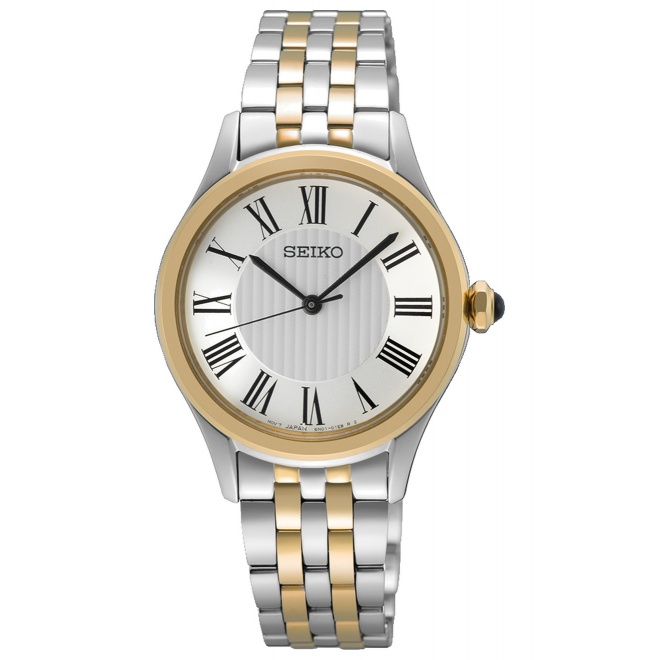 Seiko ∅29,6 mm - 5 ATM, Esfera plateada - SUR612P1