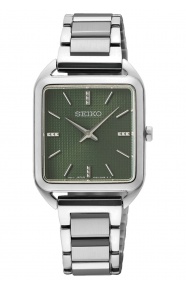 Seiko ∅26 mm - 5 ATM, Esfera verde - SWR075P1
