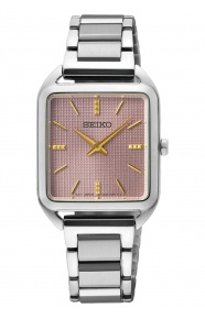 Seiko ∅26 mm - 5 ATM, Esfera rosa - SWR077P1