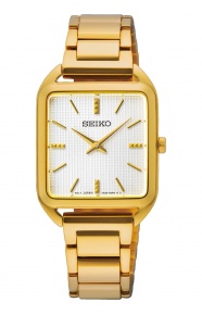 Seiko ∅26 mm - 5 ATM, Esfera blanca - SWR078P1