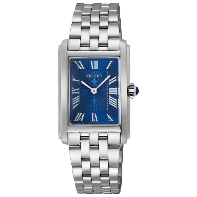 Seiko ∅22,2 mm - 5 ATM, Esfera azul - SWR085P1