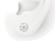 Pendientes de oro blanco de 18 Kt con diamantes de 0,70 a 1,90 ct