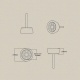 Pendientes de oro de 18 Kt con diamantes de 0,70 ct