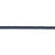 Pulsera Rivière de titanio con zafiro azul