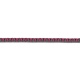 Pulsera Rivière de titanio con rubí