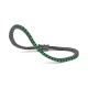 Pulsera Rivière de titanio con tsavorita