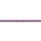 Pulsera Rivière de titanio con zafiro rosa