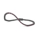 Pulsera Rivière de titanio con rubí