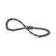 Pulsera Rivière de titanio con rubí y diamantes