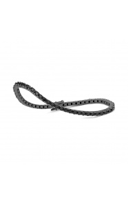 Pulsera Rivière de titanio con espinela