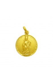 Medalla Nuestra Señora de la Victoria de oro amarillo de 18 Kt