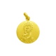 Medalla Nuestra Señora del Mar de oro amarillo de 18 Kt