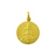 Medalla Nuestra Señora del Rocío de oro amarillo de 18 Kt