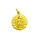 Medalla Nuestra Señora de la Merced de oro amarillo de 18 Kt