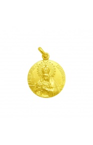 Medalla Nuestra Señora de la Esperanza (Macarena) de oro amarillo de 18 Kt