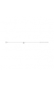 Pulsera infantil de plata 925, estrella