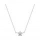 Collar infantil de plata 925, estrella