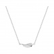 Collar infantil de plata 925, ala de ángel