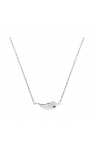 Collar infantil de plata 925, ala de ángel
