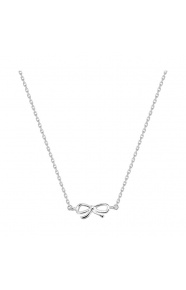 Collar infantil de plata 925, lazo