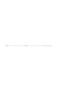 Pulsera infantil de plata 925, mariposa