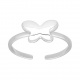 Anillo infantil de plata 925, mariposa