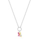 Collar infantil de plata 925 con esmalte, hada