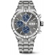 Maurice Lacroix Aikon Automatic Chronograph ∅44 mm - 20 ATM, Esfera gris/azul, Brazalete de acero