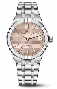 Maurice Lacroix Aikon Automatic Date ∅39 mm - 20 ATM, Esfera crudo, Brazalete de Acero