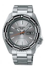 Seiko 5 Sports SKX Sports Style 55 aniversario ∅42,5 mm - 100M, Esfera gris, brazalete de acero