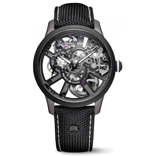 Maurice Lacroix Masterpiece Skeleton Label Noir ∅43 mm - 5 ATM. Edición Limitada