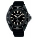 Seiko Prospex Mar Samurai Negro Silicona ∅41,7 mm - 200M, Esfera negra, brazalete de silicona negra