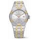 Maurice Lacroix Aikon Quartz ∅40 mm DUOTONE - 10 ATM, Bicolor PVD Oro amarillo, Esfera Plateada, Brazalete de Acero.