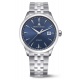 Maurice Lacroix 1975 Automatic 40MM - 10 ATM, Esfera azul, brazalete de acero