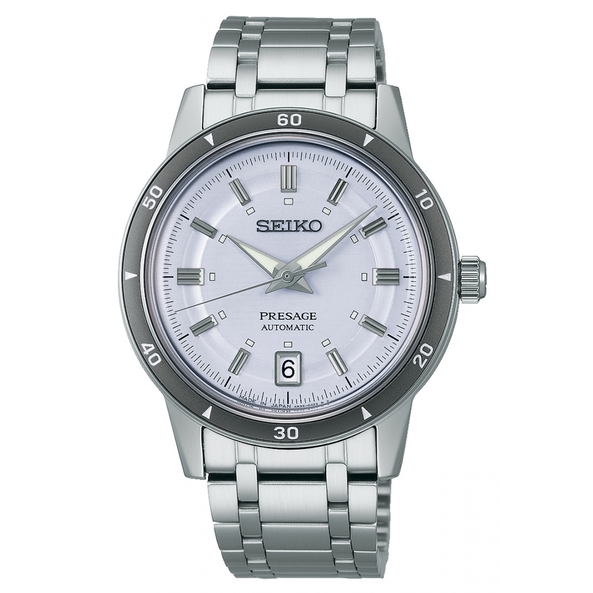 Seiko Presage Style 60's 4R35 esf azul claro ∅39,5 mm - 50M