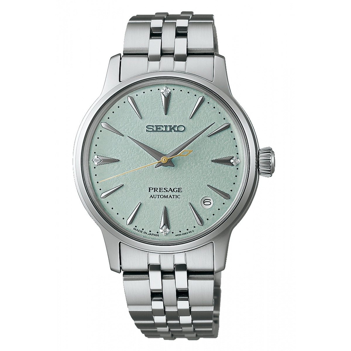 Reloj Presage Cocktail Autom 4R35 esf verde ∅34 mm - 50M