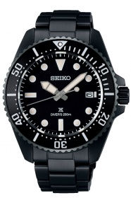 Seiko Prospex Diver's Solar 41mm Todo Negro ∅41 mm - 200M