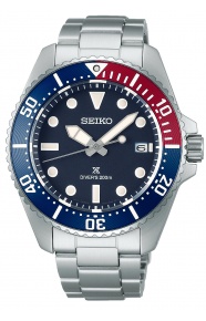 Seiko Prospex Diver's Solar 41mm Azul y Rojo ∅40 mm - 200M