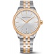 Maurice Lacroix 1975 Quartz Duotone ∅39 mm - 10 ATM, Esfera plateada, brazalete de acero y pvd oro rosa