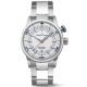 Maurice Lacroix Pontos S Diver ∅42 mm - 30 ATM, Esfera blanca, brazalete de acero