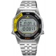 Seiko Neo Sports Digital Octag. Black-Yellow ∅37 mm - 100M, Brazalete de acero
