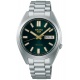 Seiko 5 Sports SNXS 37,4mm Esf Verde ∅37,4 mm - 100M, Esfera verde, brazalete de acero
