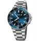 Oris Aquis Date 300 M - ∅43,5 mm, Esfera azul, brazalete de acero
