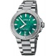 Oris X Bracenet 300 M - ∅43,5 mm, Esfera verde, brazalete de acero