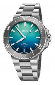 Oris Aquis Great Barrier Reef Limited Edition IV 300 M - ∅43,50 mm, Esfera azul, brazalete de acero