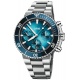 Oris Aquis Chronograph 300 M - ∅43,50mm, Esfera azul, brazalete de acero