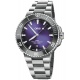 Aquis Date Taste of Summer 300 M - ∅43,50 mm, Esfera morada, brazalete de acero