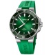 Oris Aquis Date Calibre 400 300 M - ∅43,50 mm, Esfera verde, correa de caucho verde