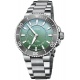 Oris Aquis Dat Watt Limited Edition II 300 M - ∅43,50 mm, Esfera verde, brazalete de acero
