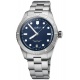 Oris Divers LFP Limited Edition 100 M - ∅38 mm, Esfera azul, brazalete de acero